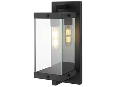 Elegant Lighting Julien 1-Light Outdoor Wall Light EGOD408W15BK