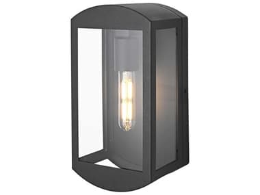 Elegant Lighting Miles 1-Light Outdoor Wall Light EGOD410W12BK