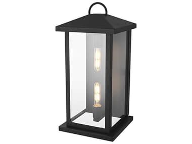 Elegant Lighting Neil 2-Light Outdoor Wall Light EGOD411W21BK