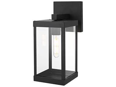 Elegant Lighting Peter 1-Light Outdoor Wall Light EGOD413W14BK