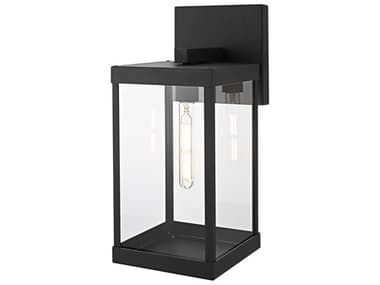 Elegant Lighting Peter 1-Light Outdoor Wall Light EGOD413W18BK