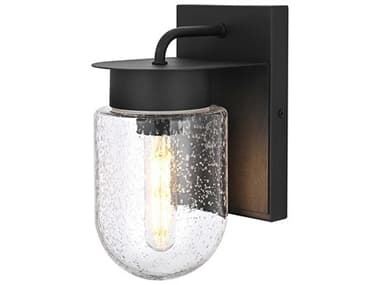 Elegant Lighting Rafael 1-Light Outdoor Wall Light EGOD414W8BK