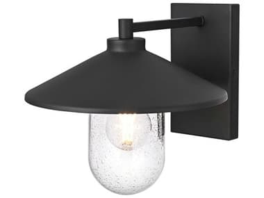 Elegant Lighting Scott 1-Light Outdoor Wall Light EGOD416W10BK