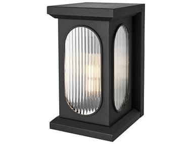 Elegant Lighting Sevyn 1-Light Outdoor Wall Light EGOD417W17BK