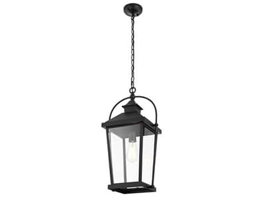 Elegant Lighting Luz 1-Light Outdoor Hanging Light EGOD605H20BK