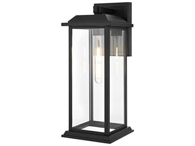 Elegant Lighting Araceli 1-Light Outdoor Wall Light EGOD611W17BK