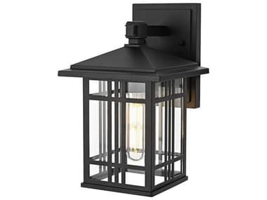 Elegant Lighting Harley 1-Light Outdoor Wall Light EGOD613W10BK