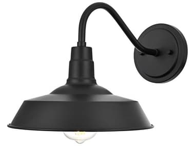 Elegant Lighting Franco 1-Light Outdoor Wall Light EGOD805W9BK