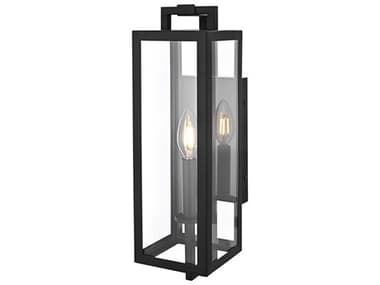 Elegant Lighting Jairo 1-Light Outdoor Wall Light EGOD809W17BK