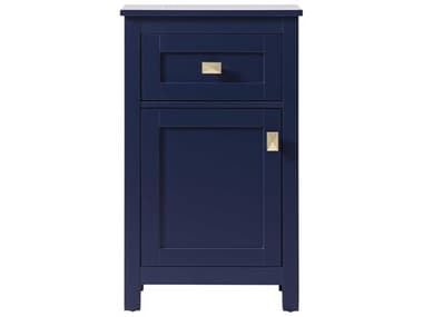 Elegant Lighting Adian 18" Wide Blue Bathroom Storage EGSC011830BL
