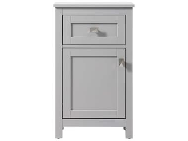 Elegant Lighting Adian 18" Wide Grey Bathroom Storage EGSC011830GR