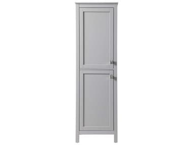 Elegant Lighting Adian 20" Wide Grey Bathroom Linen Storage EGSC012065GR