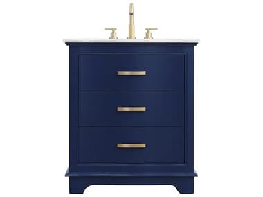 Elegant Lighting Knox Blue 30" Vanity EGVF10230BL