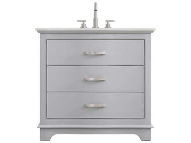 Elegant Lighting Knox Grey 36" Vanity EGVF10236GR