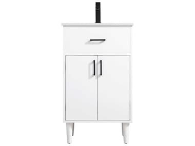 Elegant Lighting Chandler White 20" Vanity EGVF25020MWH