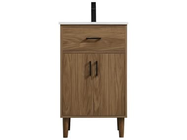 Elegant Lighting Chandler Walnut Brown 20" Vanity EGVF25020WB