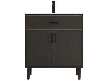 Elegant Lighting Chandler Mocha Brown 30" Vanity EGVF25030MMB