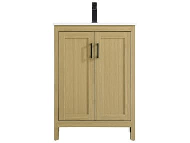 Elegant Lighting Finnley Honey Brown 24" Vanity EGVF25124MHB