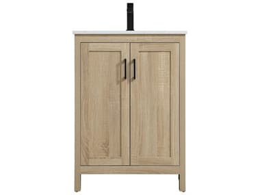Elegant Lighting Finnley Mango Wood 24" Vanity EGVF25124MW