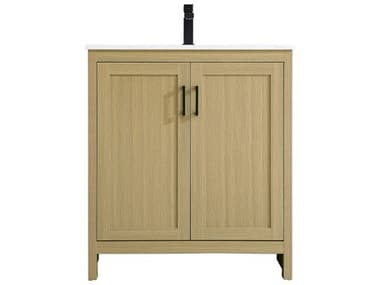 Elegant Lighting Finnley Honey Brown 30" Vanity EGVF25130MHB