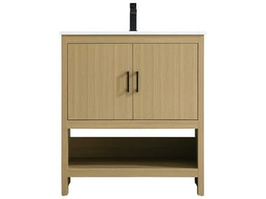 Elegant Lighting Ira Honey Brown 30" Vanity EGVF25230MHB