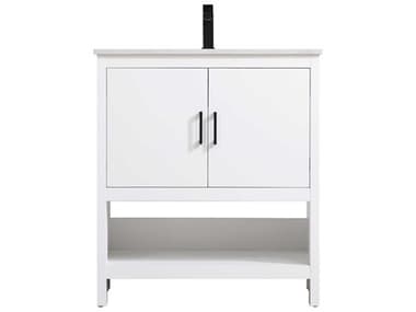 Elegant Lighting Ira White 30" Vanity EGVF25230MWH
