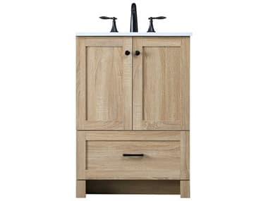 Elegant Lighting Soma 24" Mango Wood Vanity EGVF2824MW