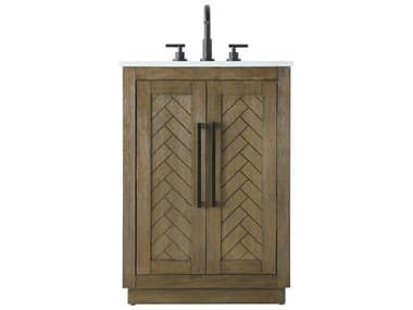 Elegant Lighting Chase Hazel Oak Vanity EGVF29024HO