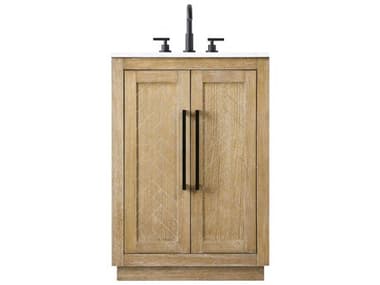 Elegant Lighting Chase Linen Oak Vanity EGVF29024LO