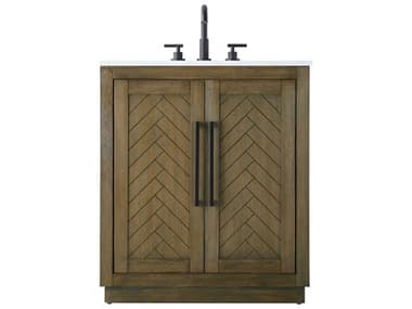 Elegant Lighting Chase Hazel Oak Vanity EGVF29030HO