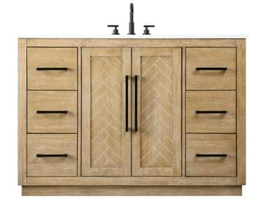 Elegant Lighting Chase Linen Oak Vanity EGVF29048LO