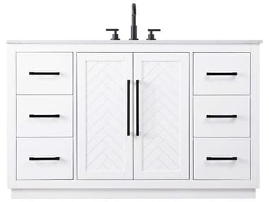 Elegant Lighting Chase White Vanity EGVF29054WH