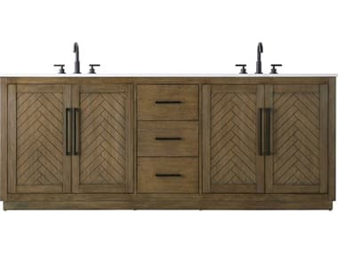 Elegant Lighting Chase Hazel Oak Vanity EGVF29084DHO