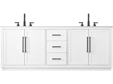 Elegant Lighting Chase White Vanity EGVF29084DWH