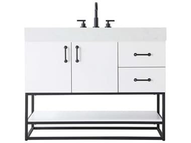 Elegant Lighting Caroline White Vanity EGVF29242WH