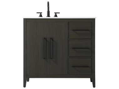 Elegant Lighting Millie Mocha Brown Vanity EGVF29336MMB