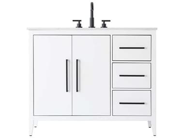 Elegant Lighting Millie White Vanity EGVF29342WH