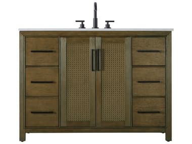 Elegant Lighting Alina Hazel Oak Vanity EGVF29548HO