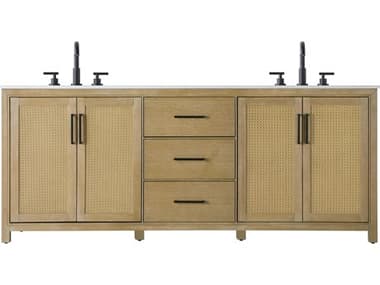 Elegant Lighting Alina Linen Oak Vanity EGVF29584DLO