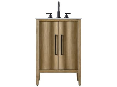 Elegant Lighting Blakely Linen Oak Vanity EGVF29624LO