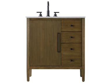 Elegant Lighting Blakely Hazel Oak Vanity EGVF29632HO