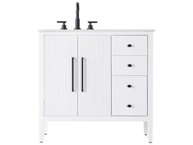 Elegant Lighting Blakely White Vanity EGVF29636WH