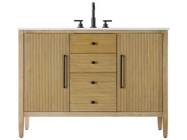 Elegant Lighting Blakely Linen Oak Vanity EGVF29648LO