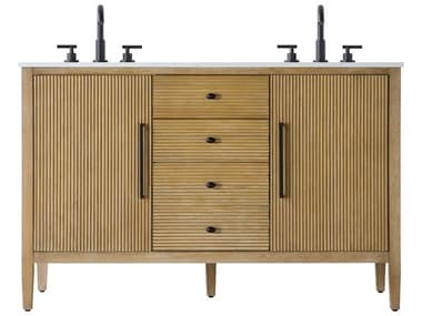 Elegant Lighting Blakely Linen Oak Vanity EGVF29654DLO