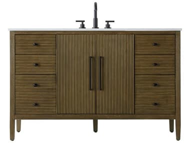 Elegant Lighting Blakely Hazel Oak Vanity EGVF29654HO