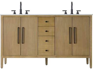 Elegant Lighting Blakely Linen Oak Vanity EGVF29660DLO