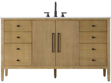 Elegant Lighting Blakely Linen Oak Vanity EGVF29660LO