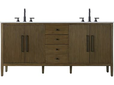 Elegant Lighting Blakely Hazel Oak Vanity EGVF29672DHO