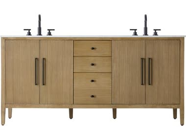 Elegant Lighting Blakely Linen Oak Vanity EGVF29672DLO