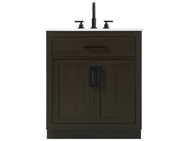 Elegant Lighting Alden Mocha Brown 30" Vanity EGVF29730MMB